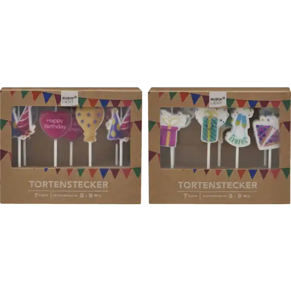 Tortenstecker Partymix & Ballons