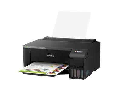 Epson EcoTank L1250 - Printer - farve - blækprinter - kan genopfyldes - A4 - 5760 x 1440 dpi - op til 10 spm (mono) / op til 5 spm (farve) - kapacitet: 100 ark - USB, Wi-Fi - sort