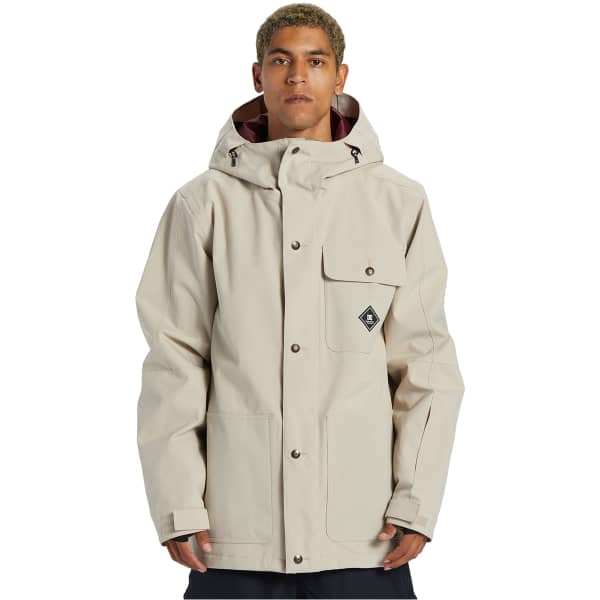 Veste de ski DC SHOES SERVO SNOW JKT PLAZA TAUPE