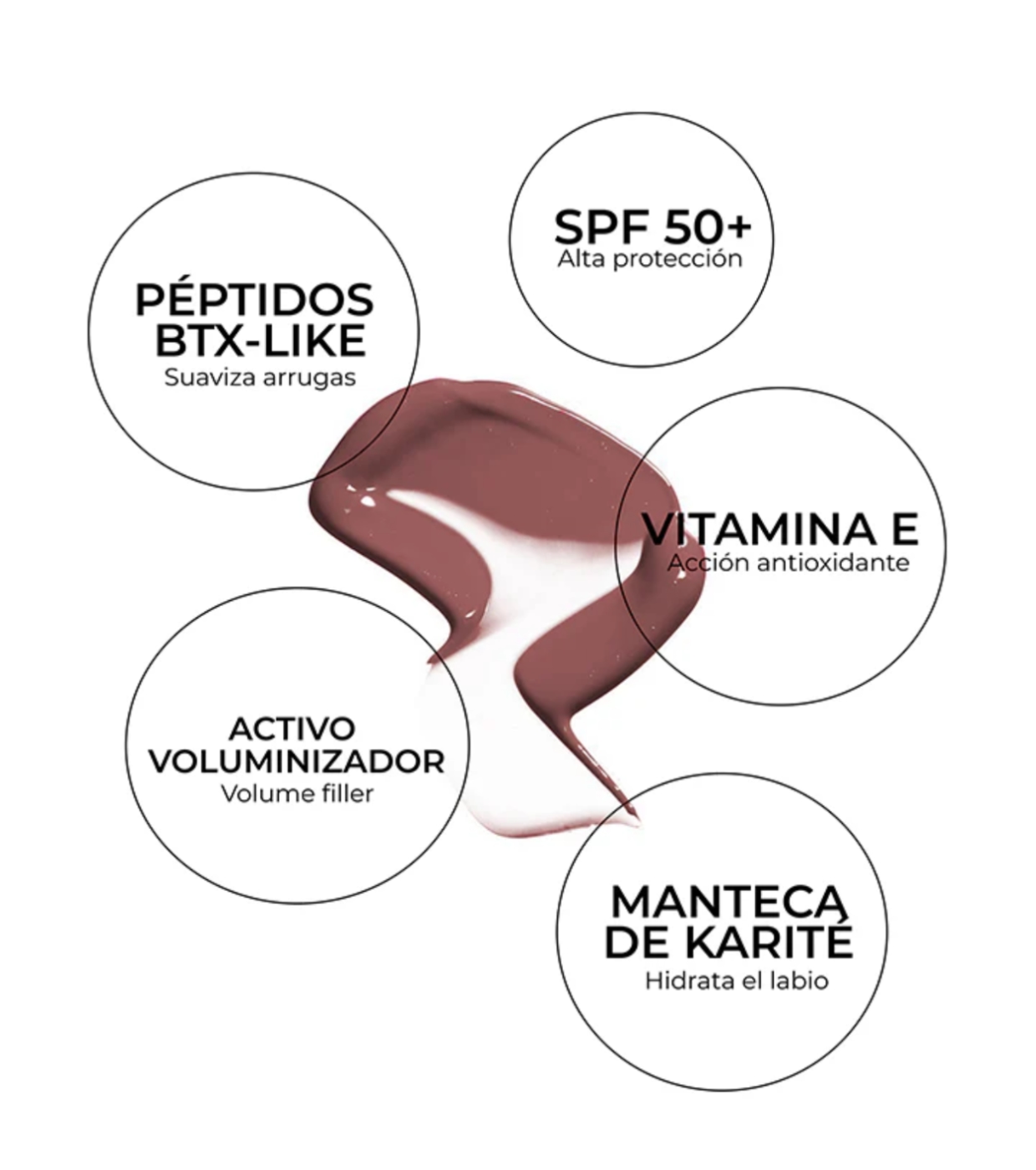 SEGLE - Bálsamo labial com peptídeo FPS50+ - Cookie Glaze