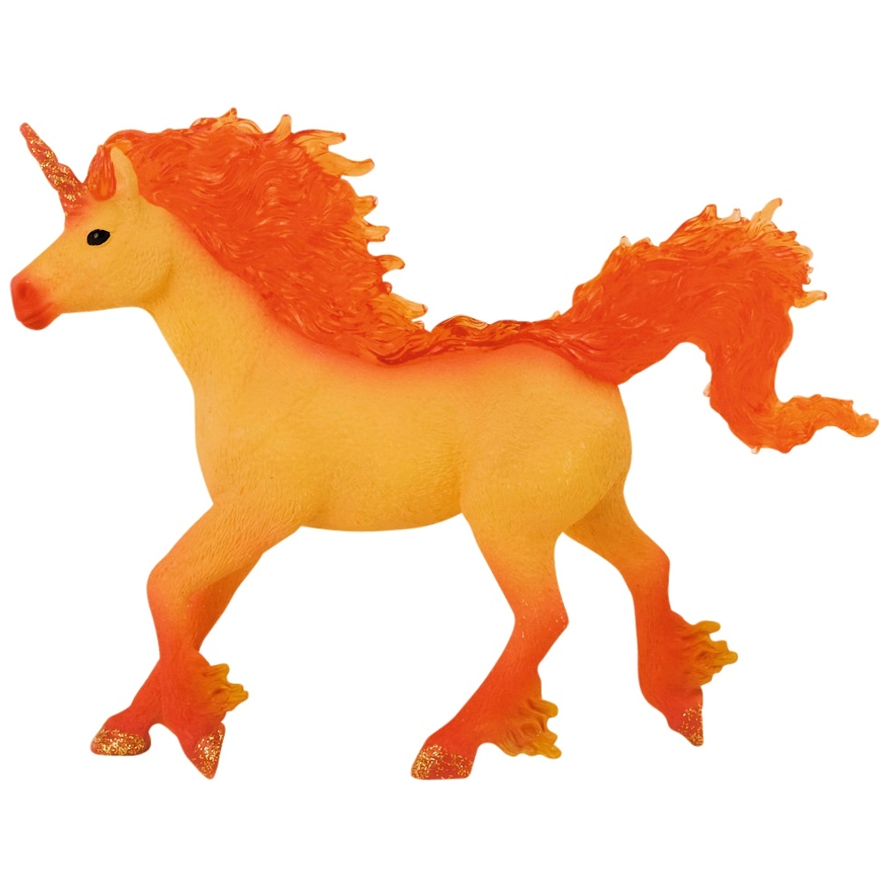 Schleich Bayala Elementa Fire Unicorn Stallion 70756
