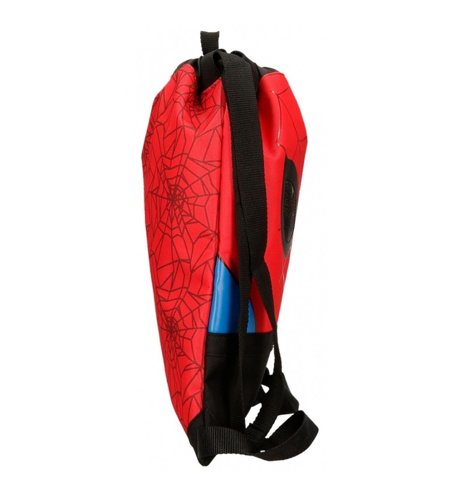 Disney Mochila saco SpidermanProtector rojo -30x40x0,5cm-