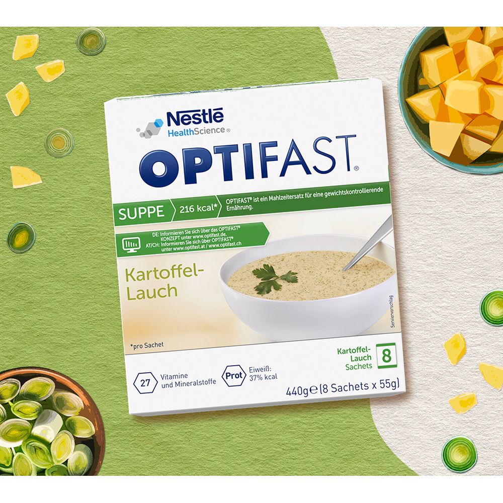 OPTIFAST® home Suppen Kartoffel-Lauch