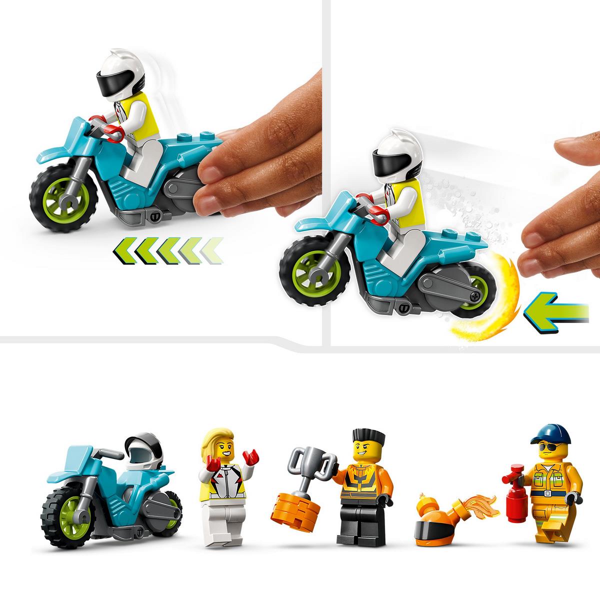 Défi de cascade : cercles de feu Lego City 60357