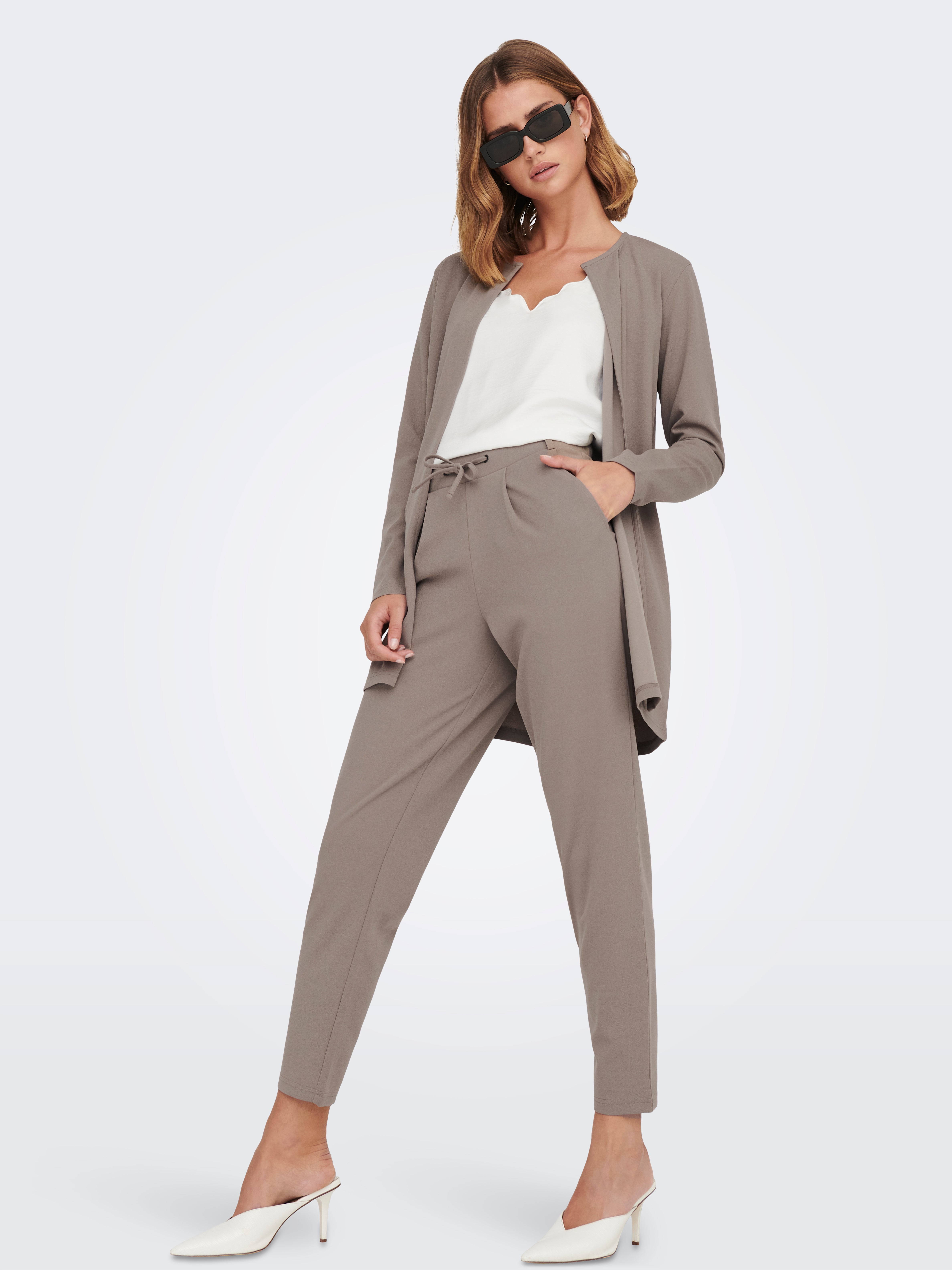 JDYANNA Strickjacke Driftwood