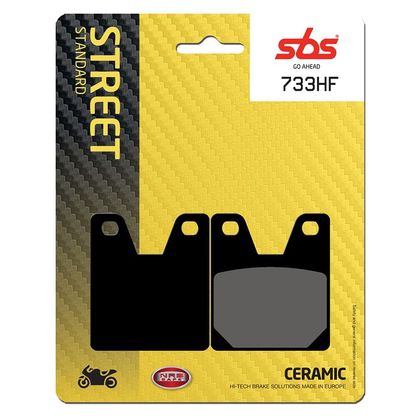 Plaquettes de freins SBS 733HF Organique arrière
