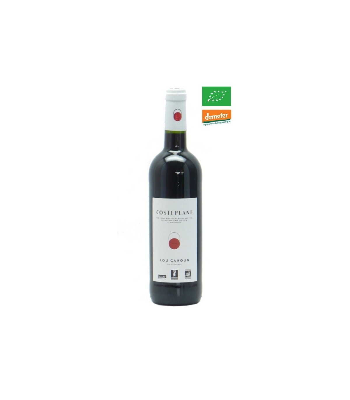 Costeplane  Vin de France (rouge) Lou Canou