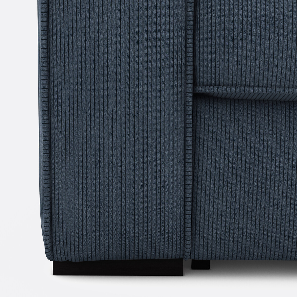 LA REDOUTE INTERIEURS<br>Sofá-cama em veludo cotelê fino, espuma, Cecilia