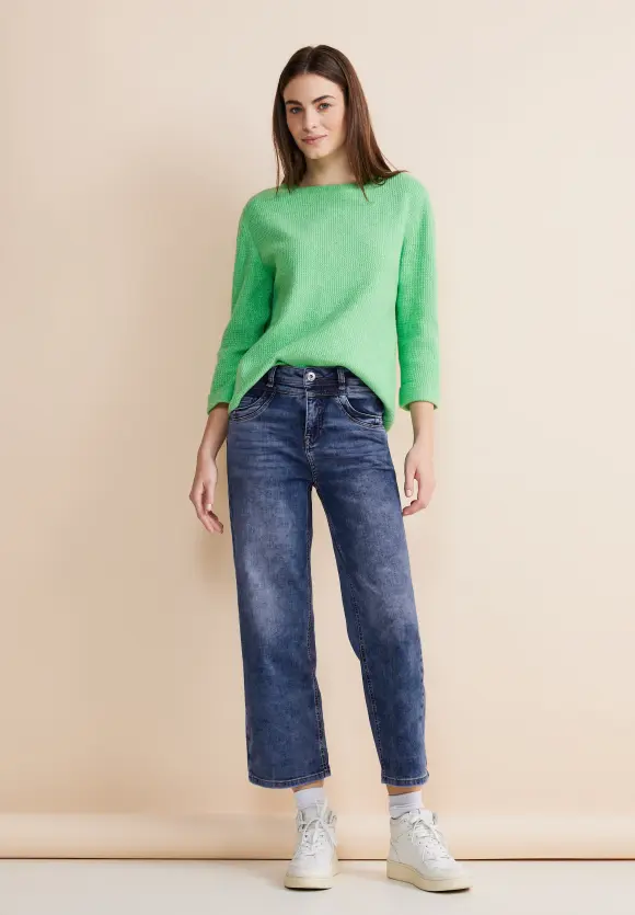 Casual Fit Jeans - brillant blue random wash