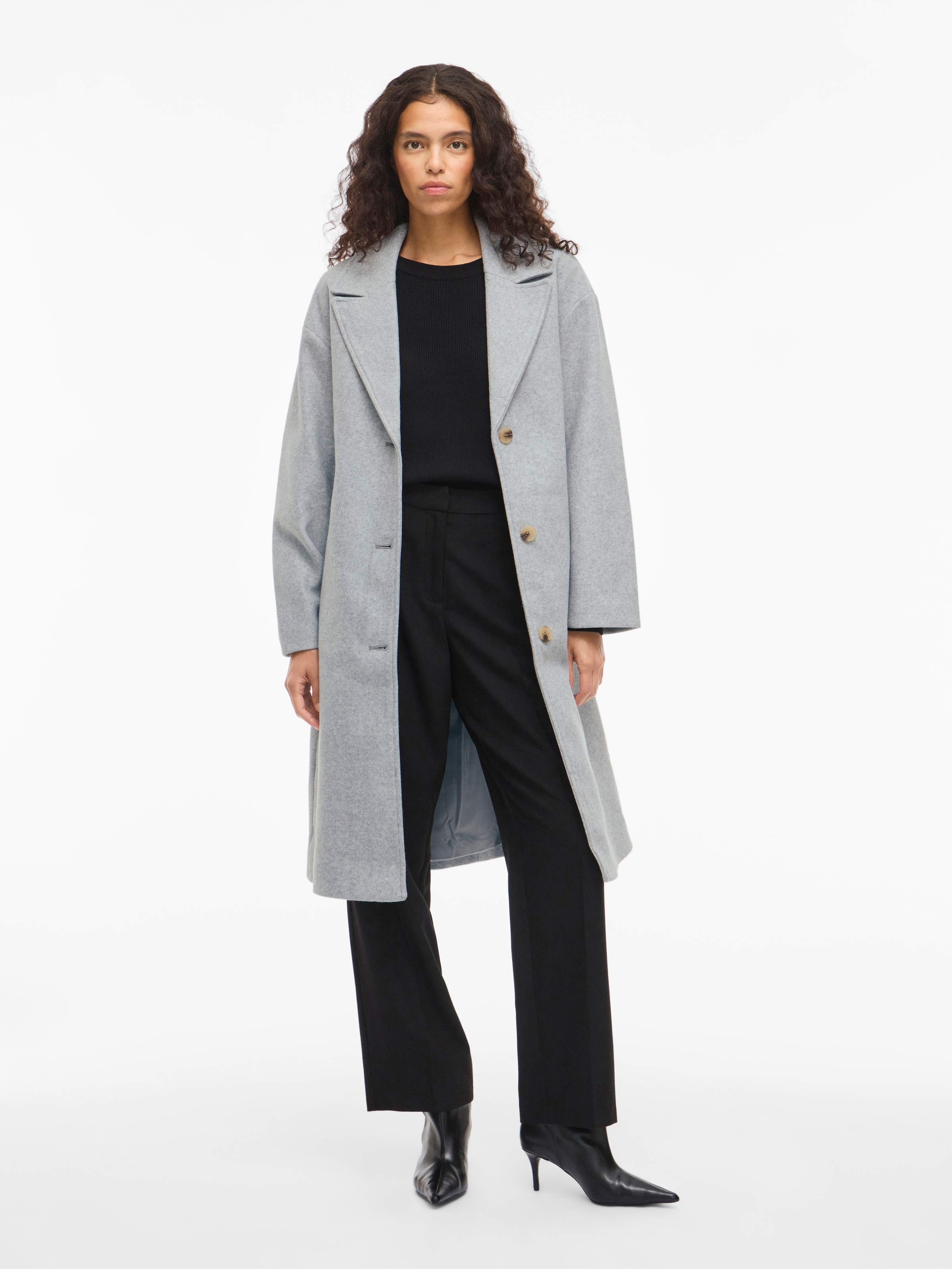Vila Langmantel »VICLAUDIA L/S LONG COAT - NOOS«