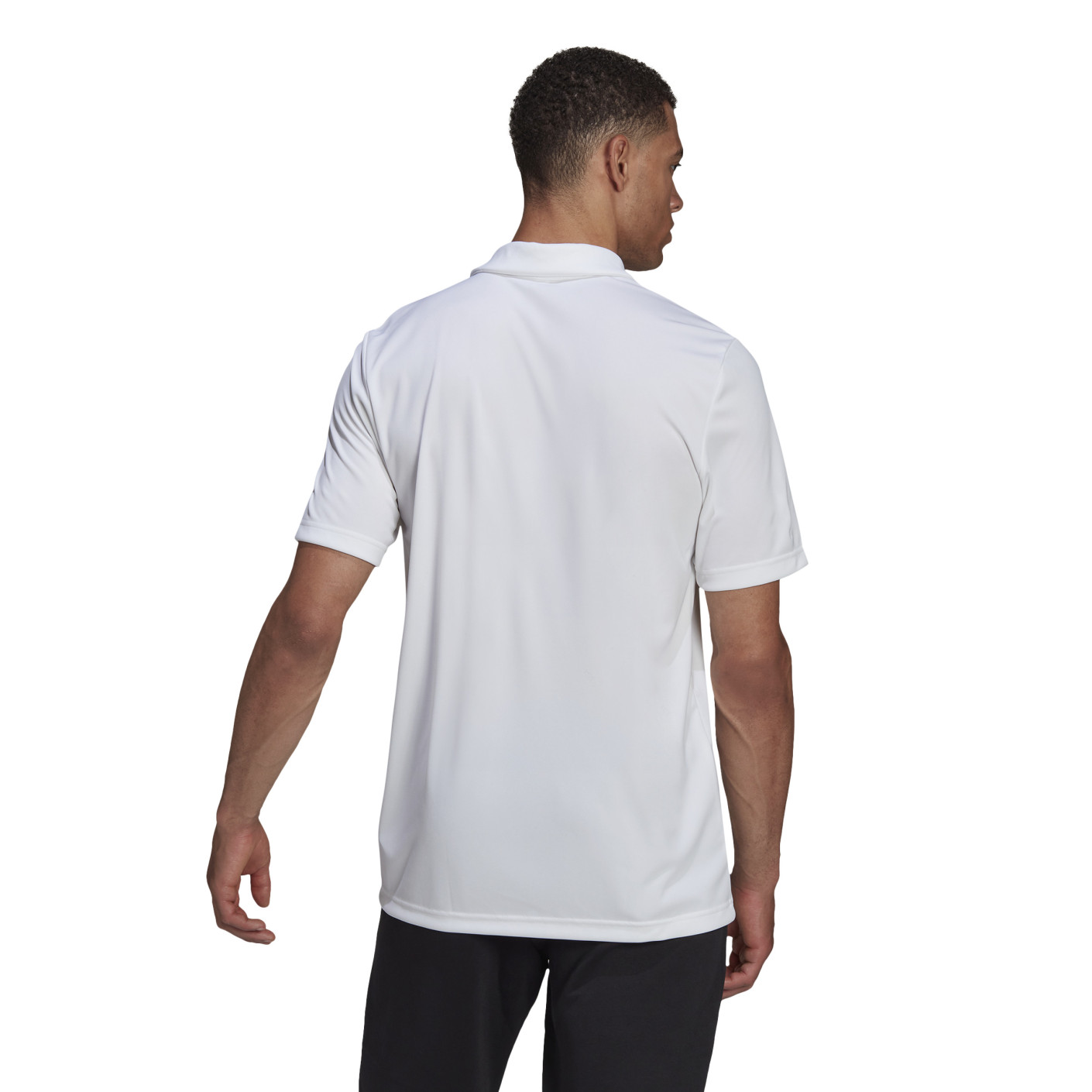 Adidas Entrada 22 Polo Wit Zwart