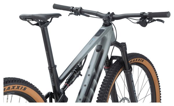 VTT Électrique Tout-Suspendu BMC Fourstroke AMP LT Three Shimano SLX 12V 360 Wh 29'' Gris Iron Noir
