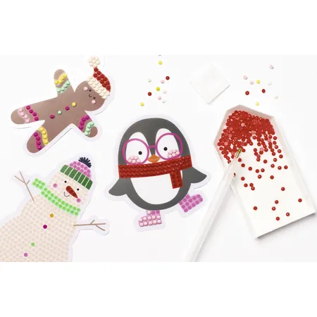 Diamond Painting Set Weihnachten, 6 Teile