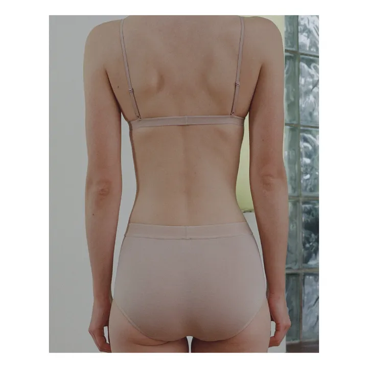 Baserange Soutien-Gorge Mississippi Bamboo | Beige Nude