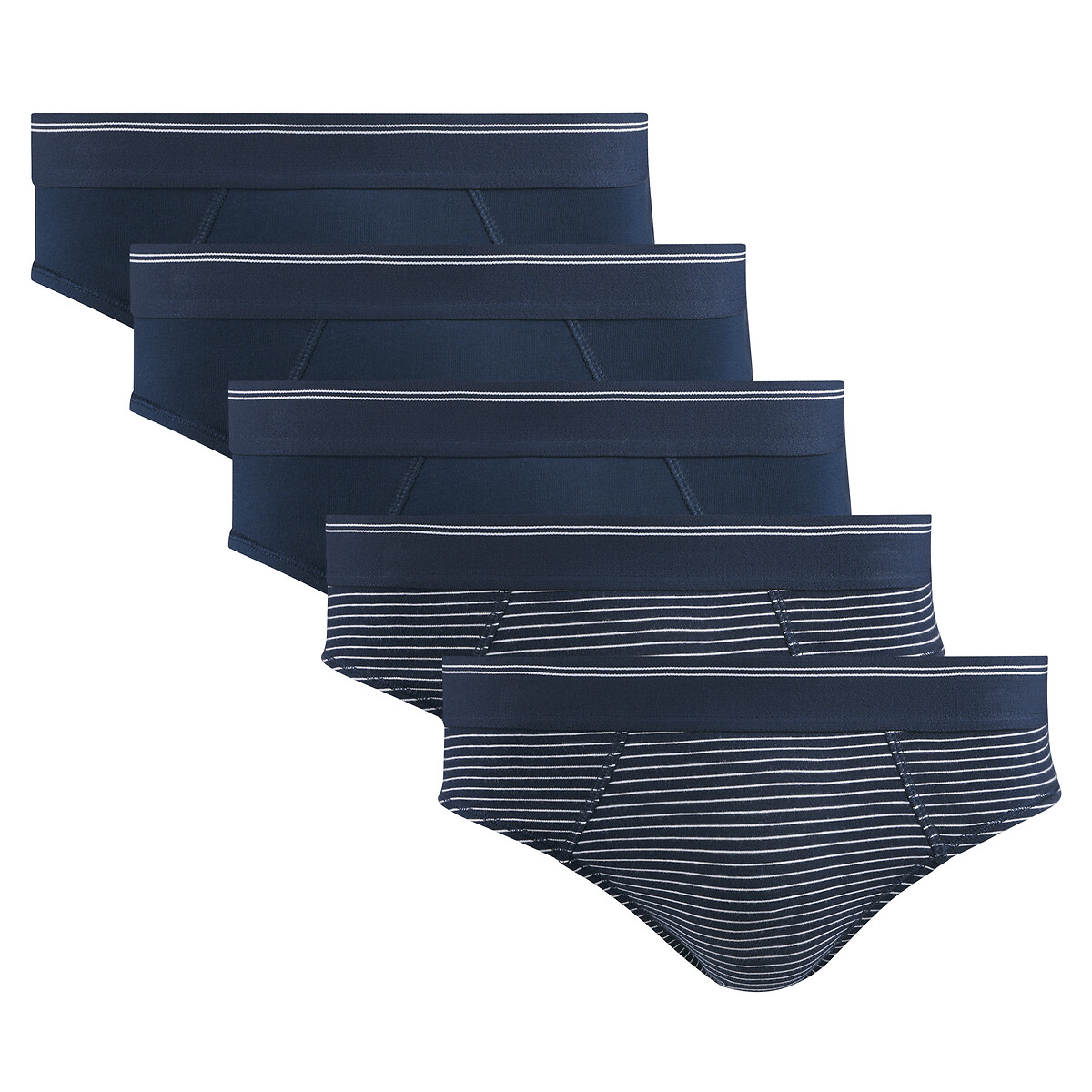 COLEÇÃO LA REDOUTE<br>Conjunto de 5 cuecas
