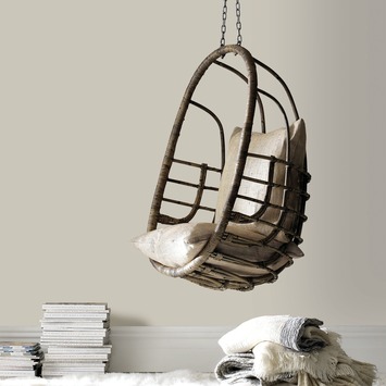 Vliesbehang uni taupe (dessin 2258-20)