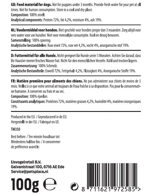 Timo Spiering - Hondensnacks - 100 g
