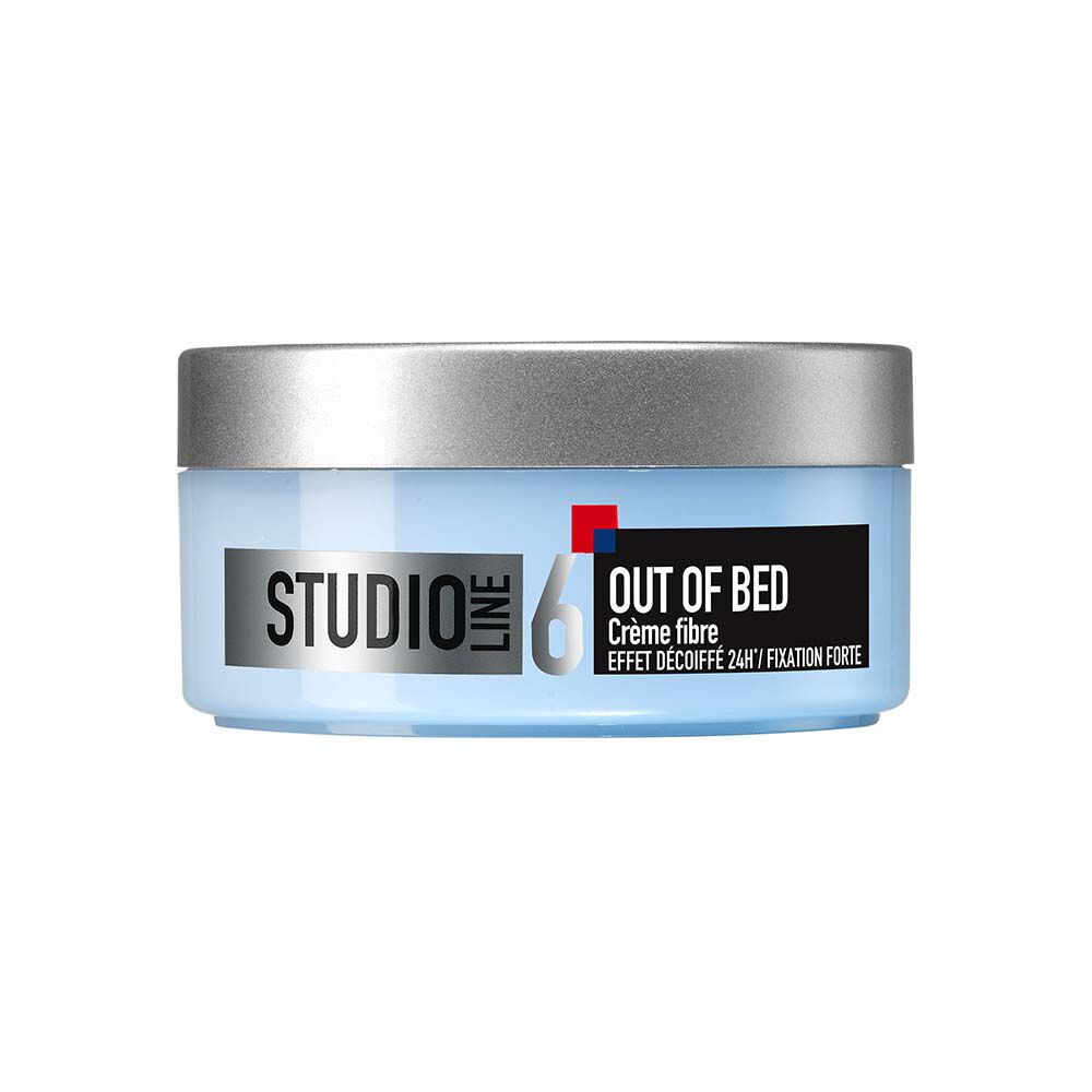 Studio Line Out of Bed Crème Fibre Effet Décoiffé 24h Fixation Forte