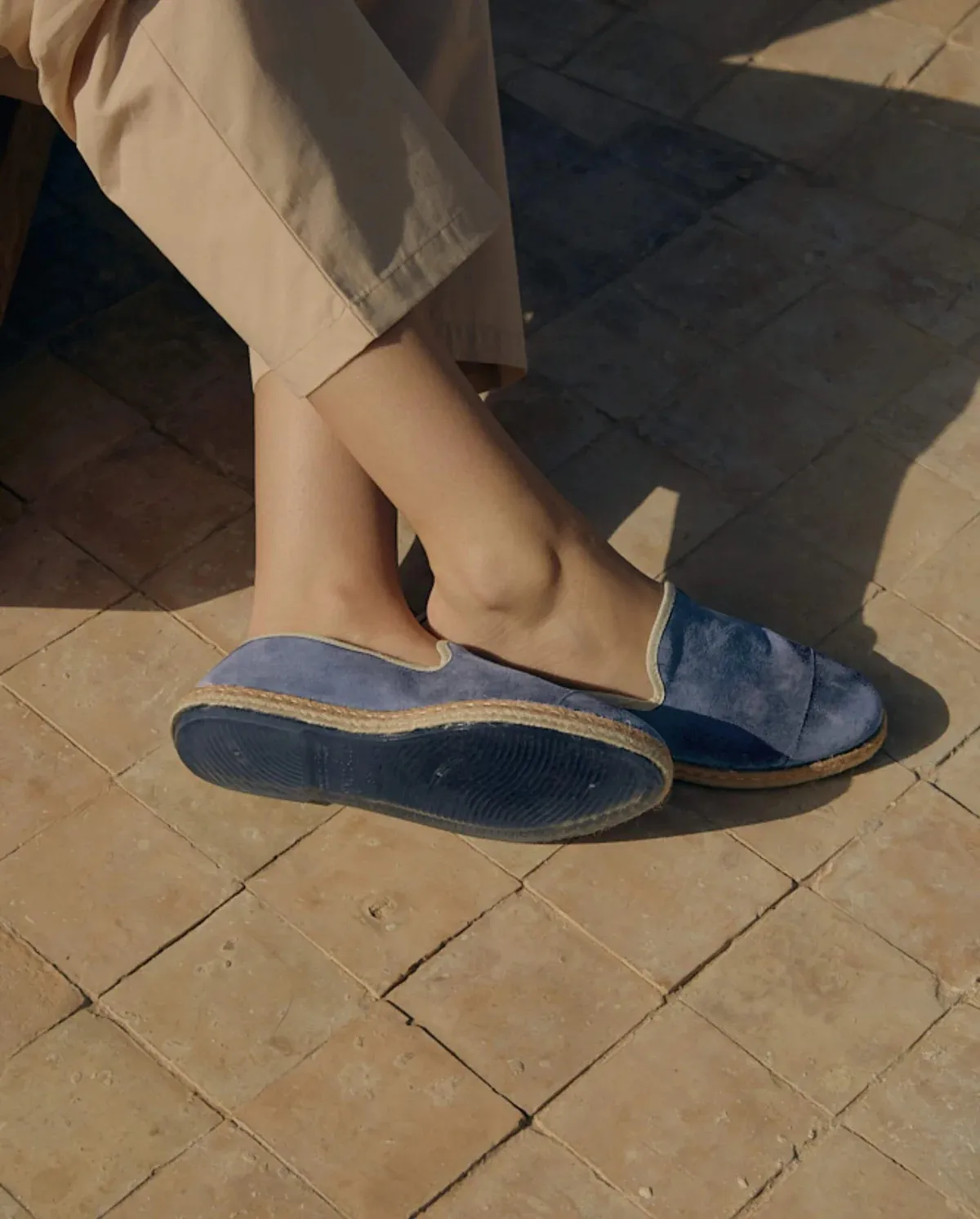 Espadrille Cuir Angarde