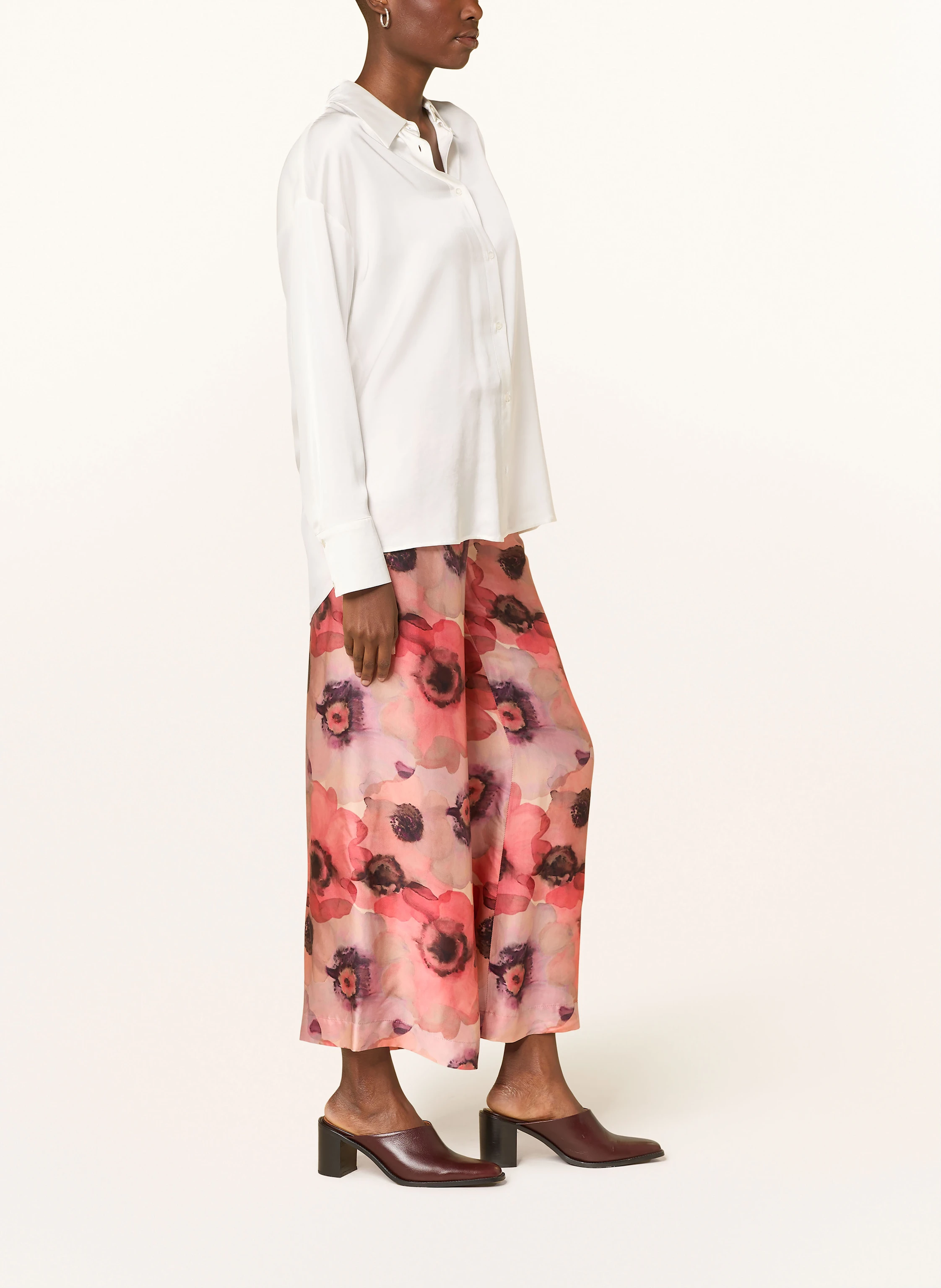 RAFFAELLO ROSSI Marlenehose HELENA aus Satin