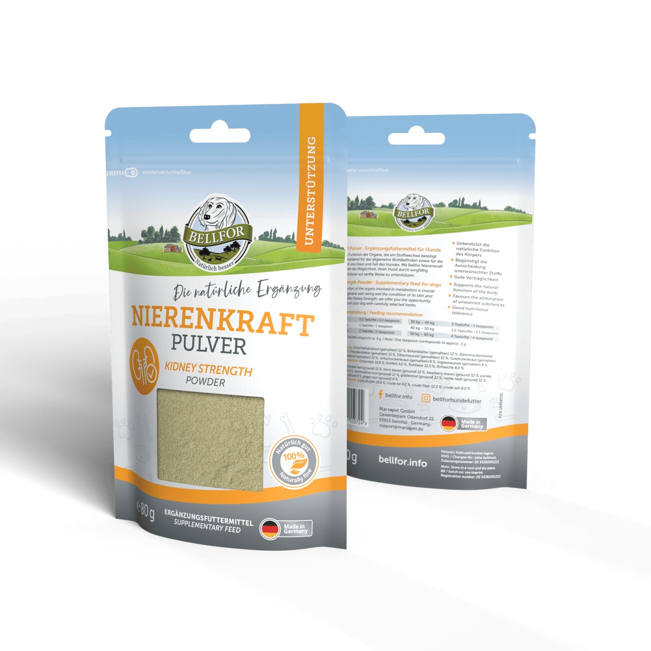 Bellfor Nierenkraft Pulver - 80g