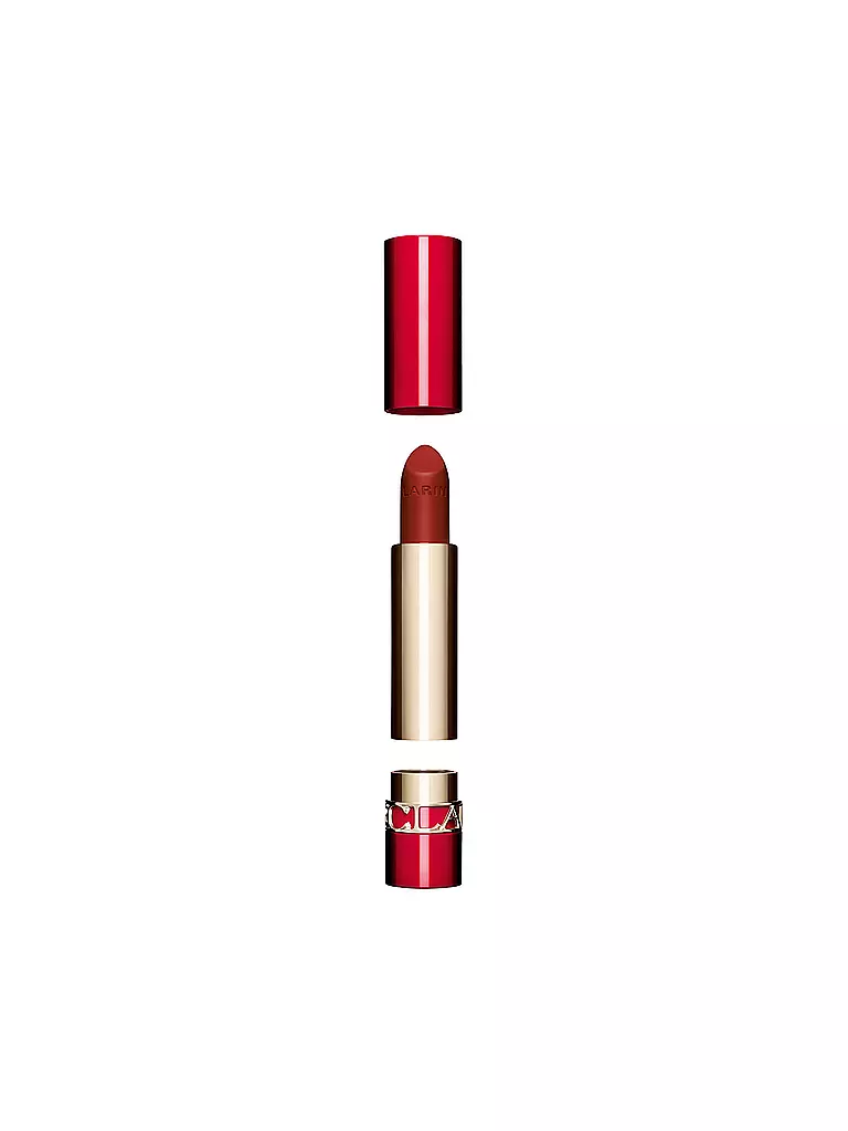 CLARINS Lippenstift - Joli Rouge Velvet Refill (771V Dahlia Red) dunkelrot