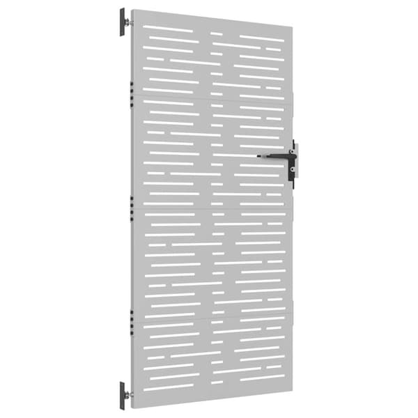 vidaXL Hageport 85x175 cm cortenstål firkantet design
