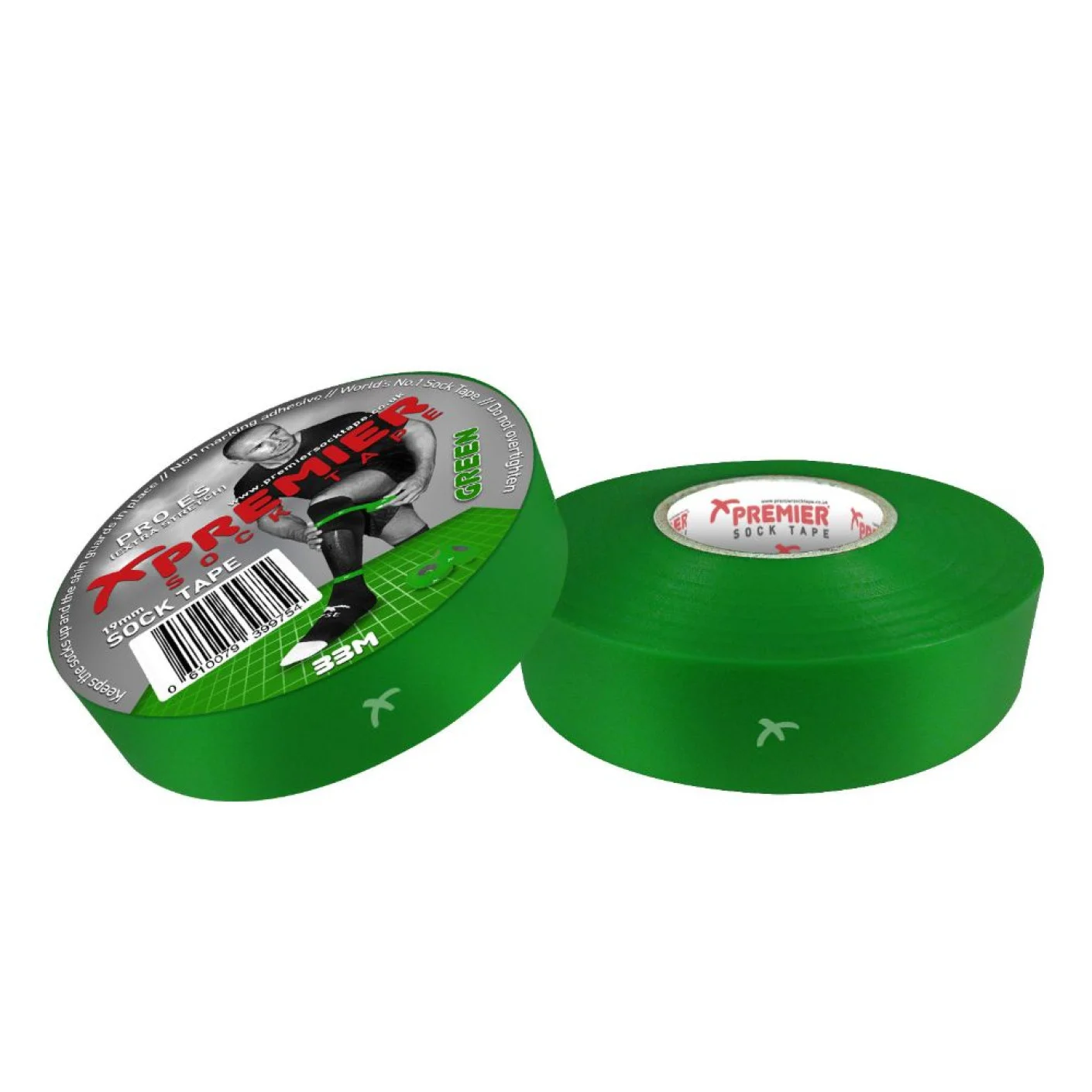 Premier Sokkentape 19mm Groen