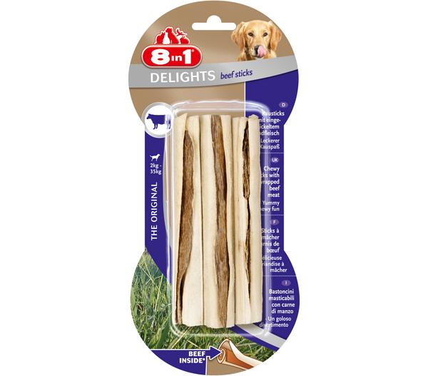 8in1 Hundesnack Kausticks Delights Beef