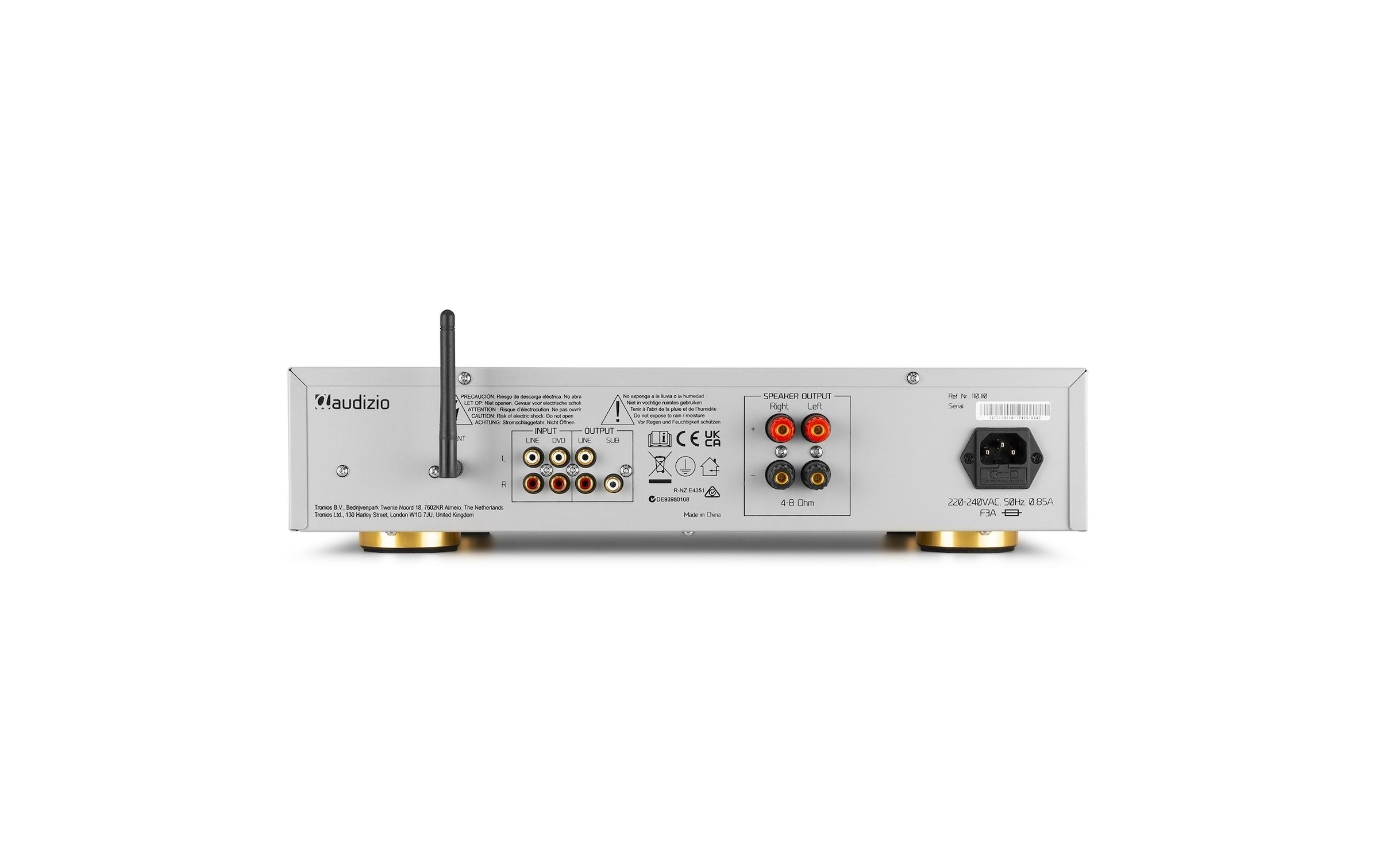 AUDIZIO Verstärker »AD200A Silber«