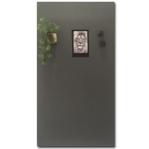 Magneetbord mat – krijtbord olijfgroen 60x150 cm