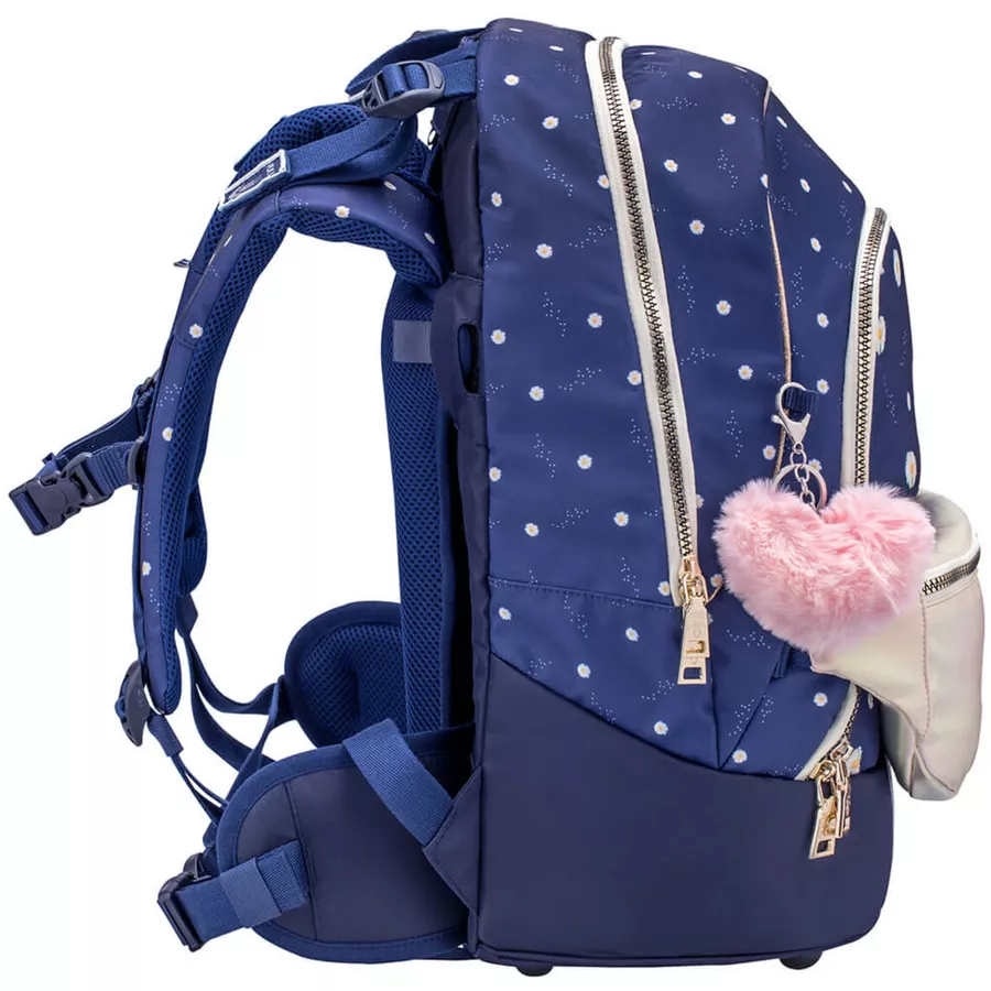 Belmil Schulrucksack 2-IN-1 Schulrucksack & Gürteltasche Daisy