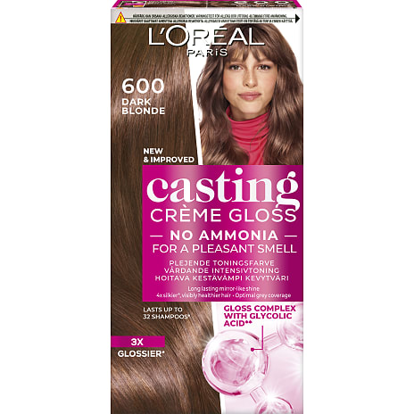 Toningsfarve 600 Dark Blonde u. ammoniak