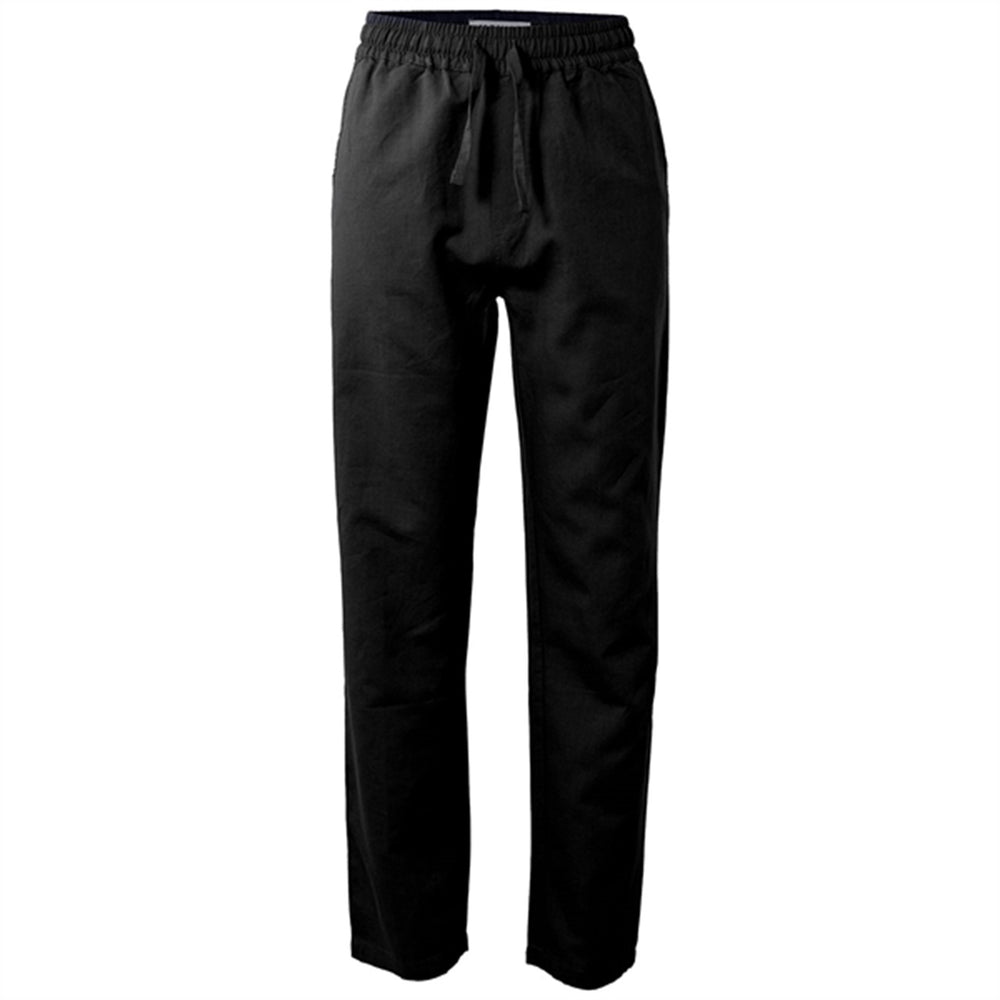 Linen-blend Bukser Black - HOUNd → Luksusbaby.dk