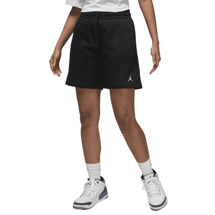 Nike jordan brooklyn fleece shorts Black