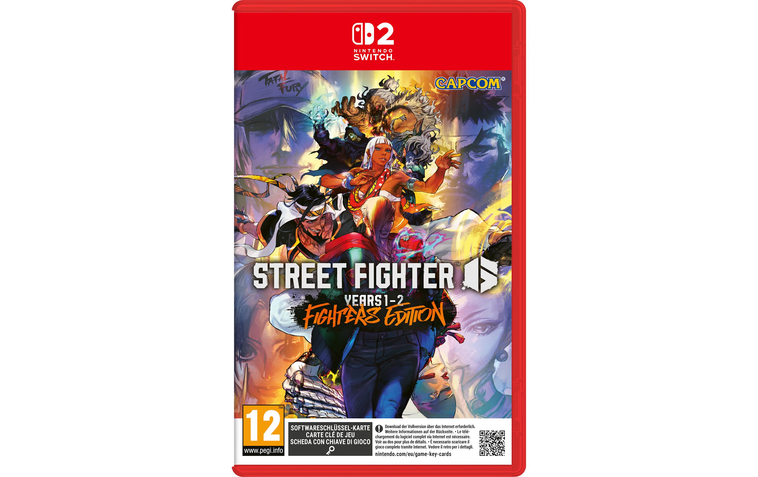 Street Fighter 6 Years (Game Key Card)Kampfspiel für die Switch 2