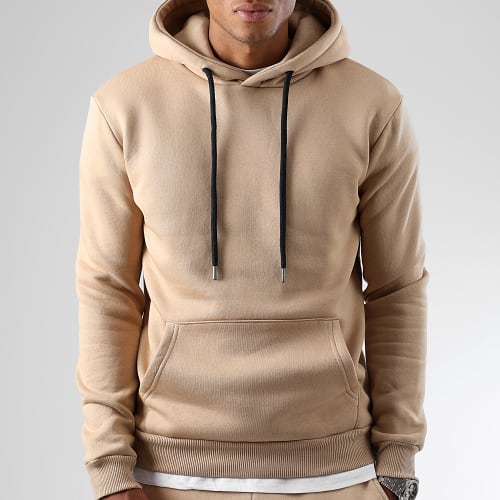 Sweat Capuche Slim Fit 1368 Beige