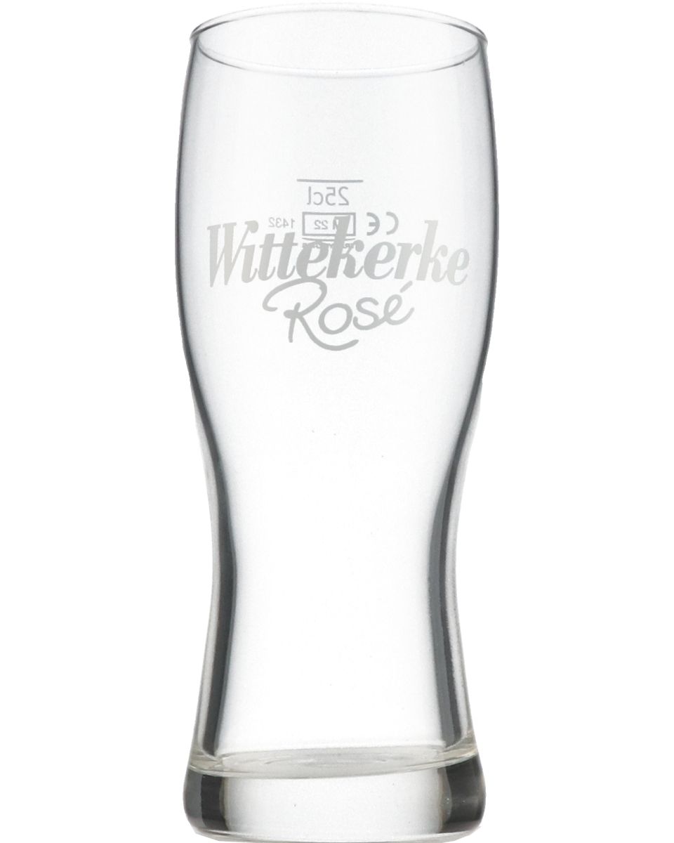 Wittekerke Rose Bierglas 25 cl