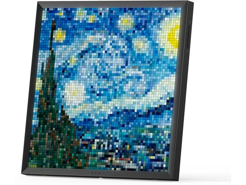 Divoom Smart-Display Pixoo64 Digitaler Rahmen mit WLAN und App Steuerung