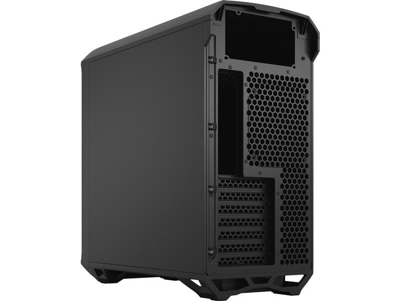 Fractal Design PC-Gehäuse Torrent Compact Solid Schwarz Eleganter, kompakter Mid-Tower