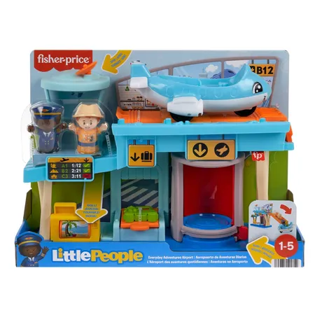 Fisher-Price Little People Alltagsabenteuer auf dem Flughafen Spielset