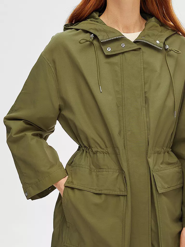 SELECTED FEMME Parka SLFPHILINE olive