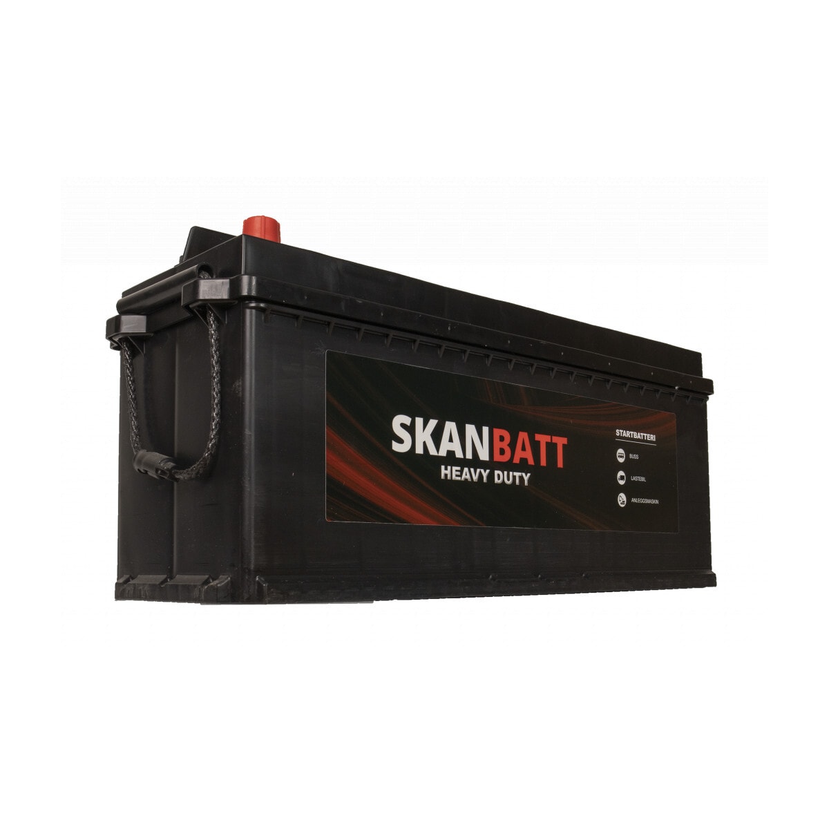 SKANBATT Startbatteri 12V 135AH 760CCA (514x175x210/226mm) +høyre