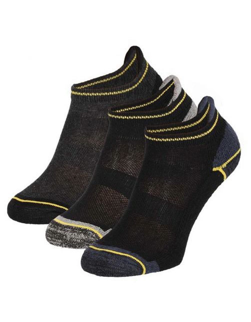Apollo Werksokken Sneaker 3-Pack Assorti - Sokken