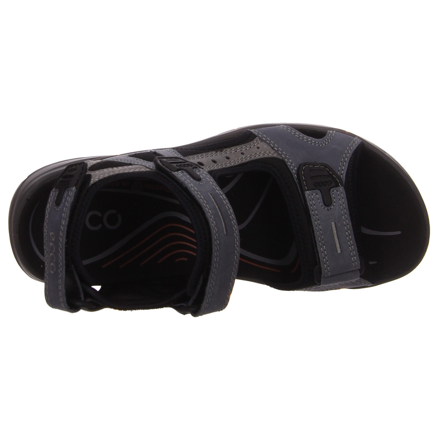 Ecco Herren Sandale blau
