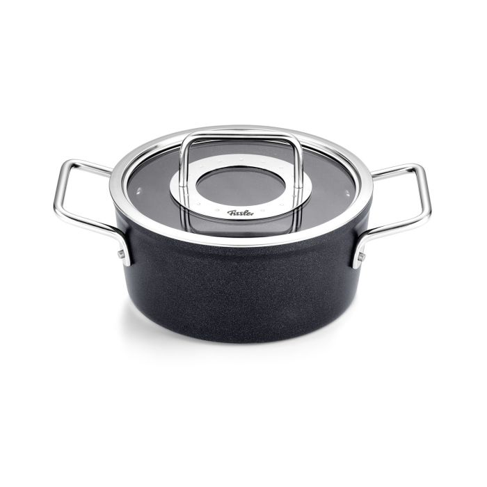 Fissler Adamant® Kochtopf 18 cm mit Glasdeckel