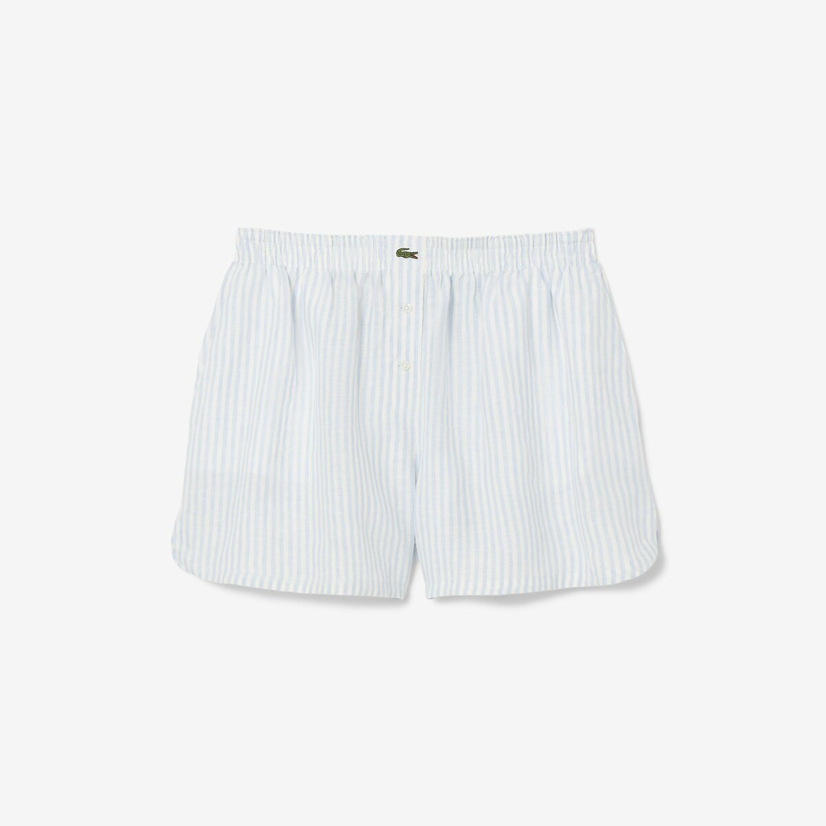 LACOSTE<br>Shorts curtos de linho