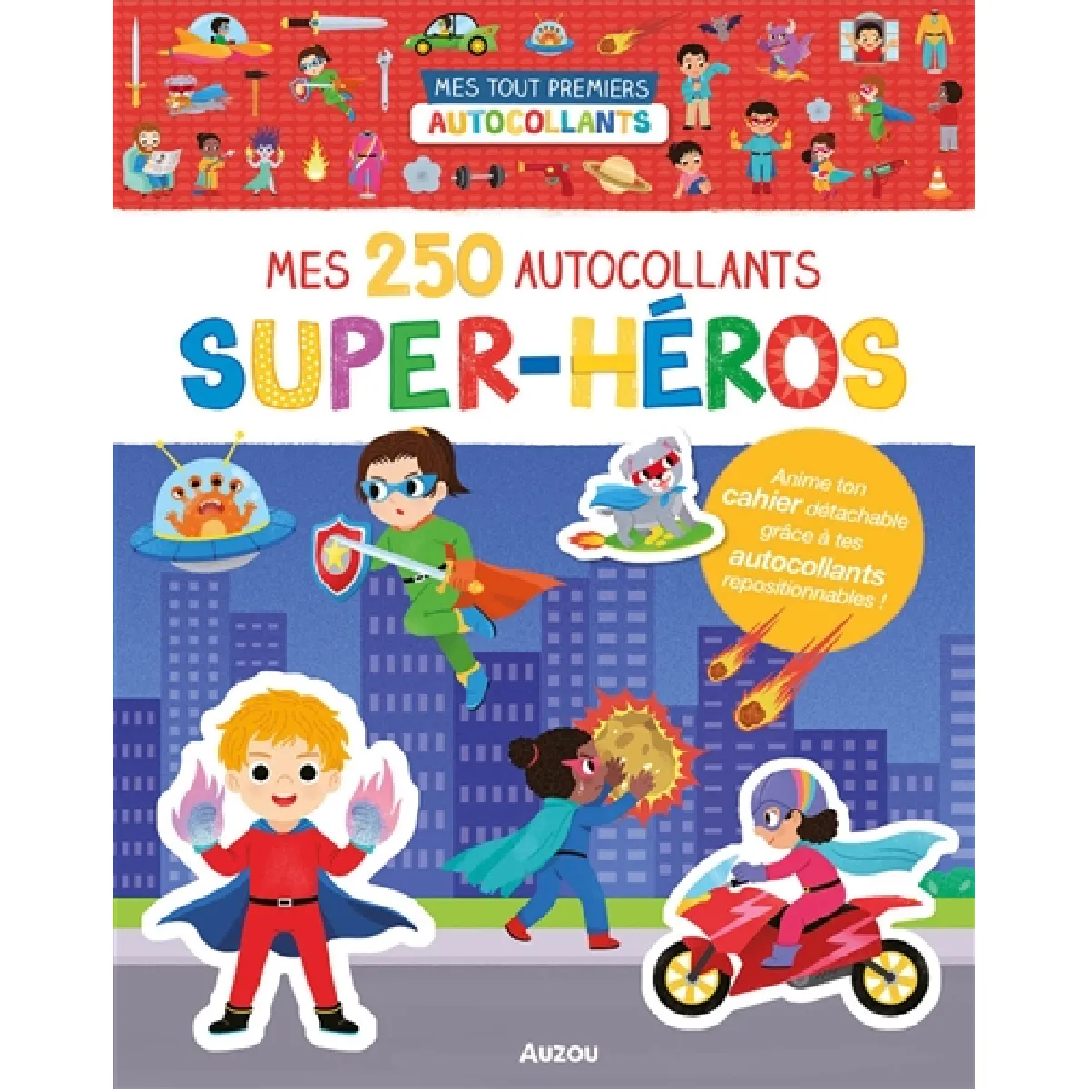 Mes 250 autocollants super-héros