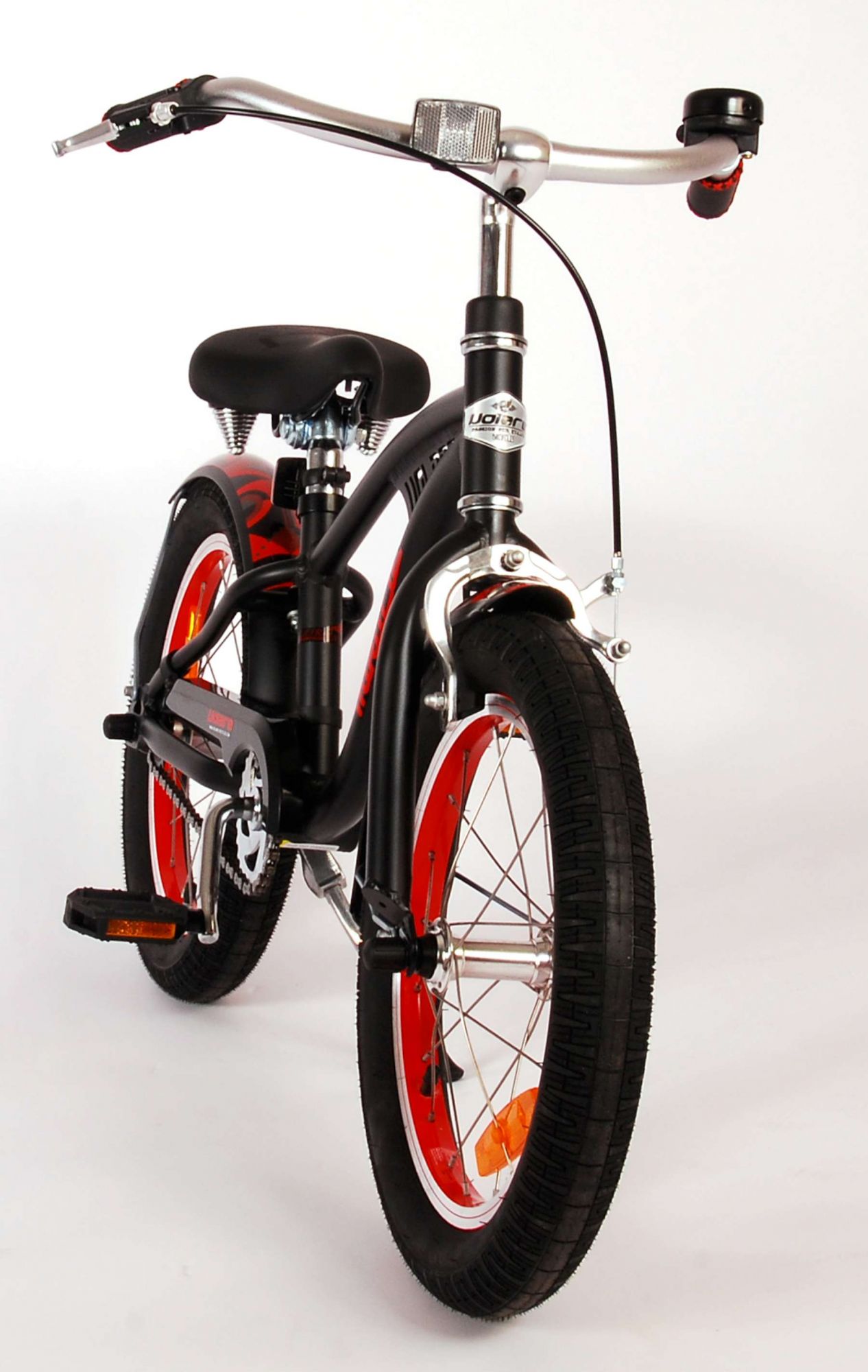 TPFSports Miracle Cruiser Kinderfahrrad - Jungen - 16 Zoll - Rücktritt + Handbremse - Matt/Blau