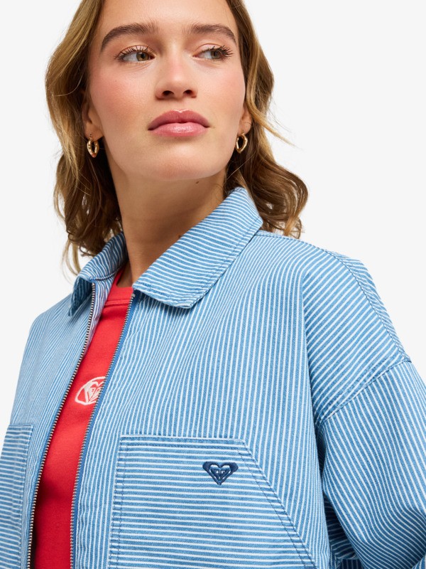 Beachfront Bliss Veste courte workwear Blanc Femme